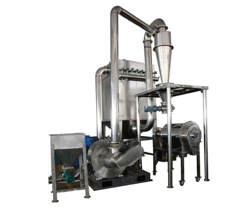 Wcf系列臥式超微無(wú)塵粉碎機(jī)組